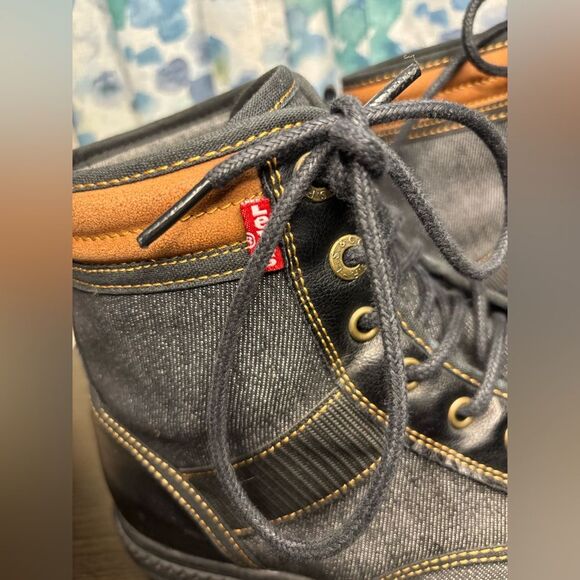 Levi Denim Comfort Boots Men’s 13 - Picture 3 of 12